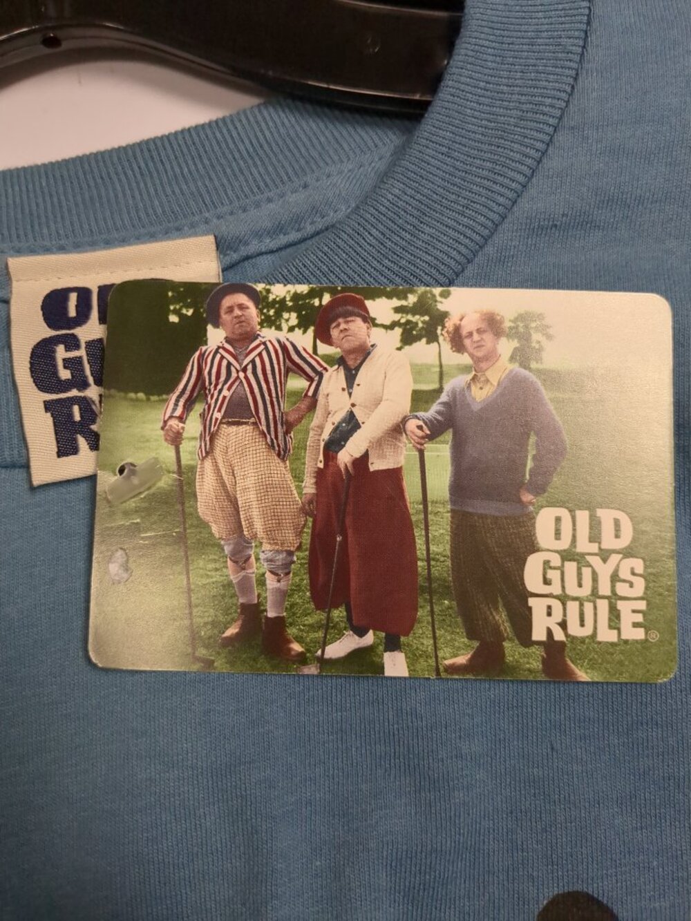 Vintage Old Guys Rule Three Stooges Short  Sleeve Tee Shirt - Picture 7 of 10